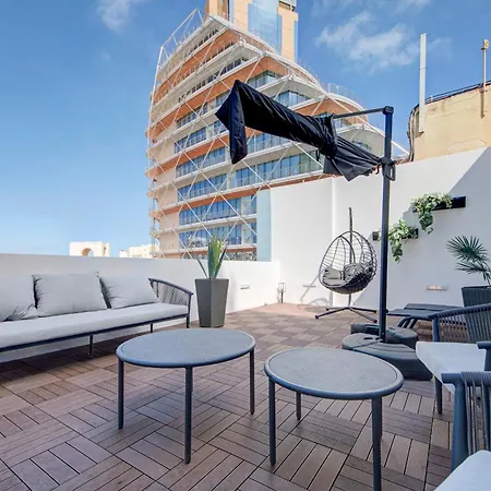 A Lovely 2br Penthouse In St Julians, Pv With Wifi By 360 Estates Apartmán Saint Julian's