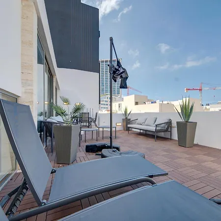 Apartmán A Lovely 2br Penthouse In St Julians, Pv With Wifi By 360 Estates Saint Julian's
