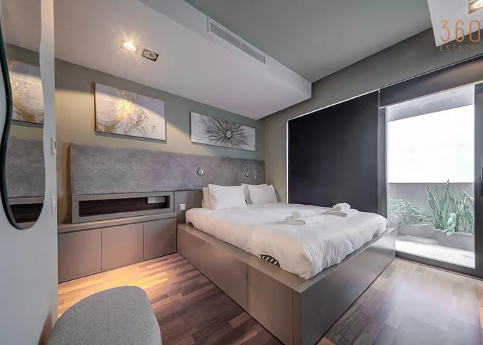 Apartamento A Lovely 2br Penthouse In St Julians, Pv With Wifi By 360 Estates *