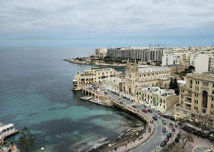 A Lovely 2br Penthouse In St Julians, Pv With Wifi By 360 Estates *